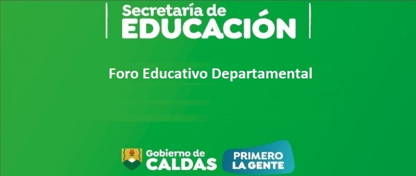 Foro Educativo Departamental