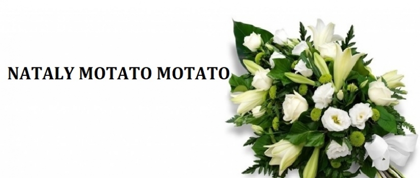 Mensaje de condolencias por el fallecimiento de NATALY MOTATO MOTATO